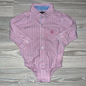 Andy & Evan Button-Down Onesie Baby Boys 18–24 Months